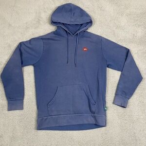 Kronstadt Denmark Small Blue‎ Hooded Sweatshirt Outdoors Adult Europe